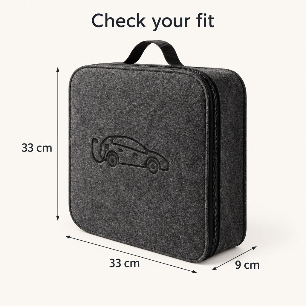 Felt EV Charger Storage Bag